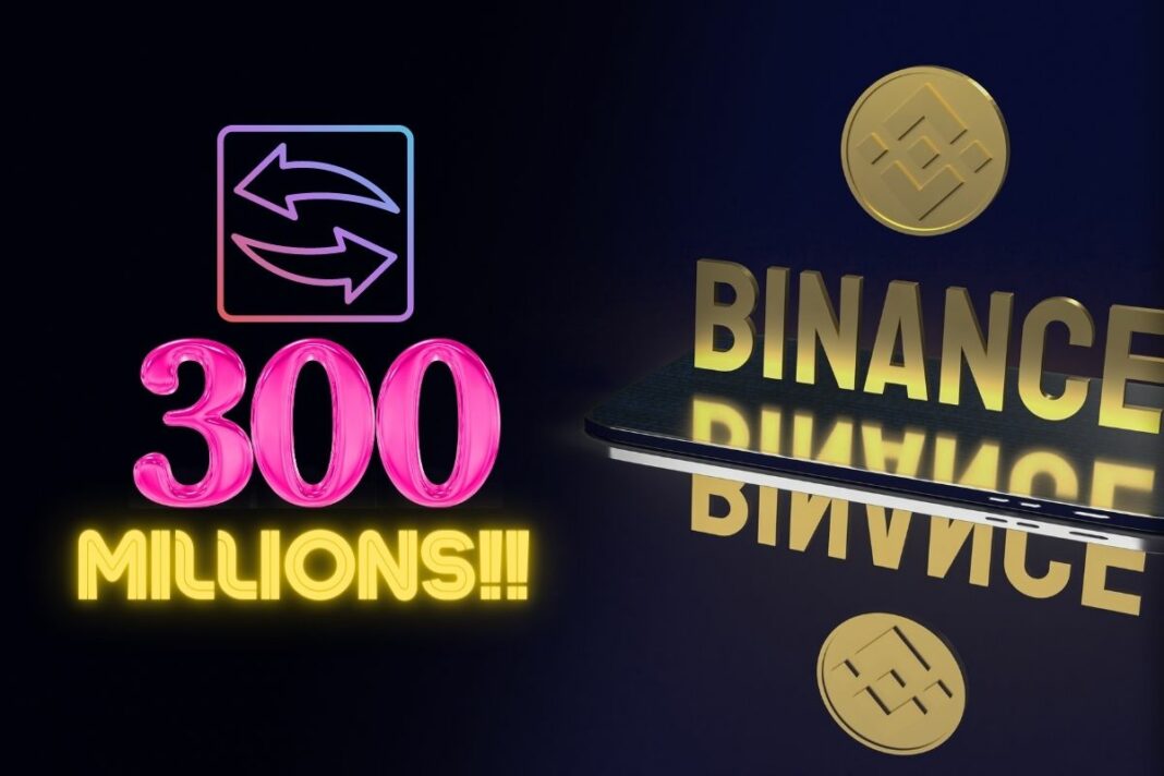 Whale signale un transfert de 300 millions de DOGE à Binance - canva